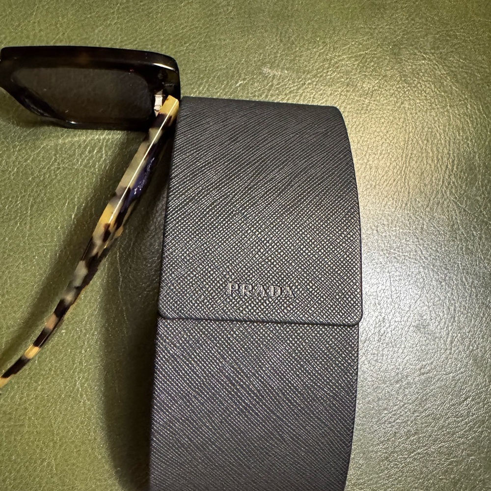 Prada Tortoise Shell Sunglasses - Picture 3 of 5